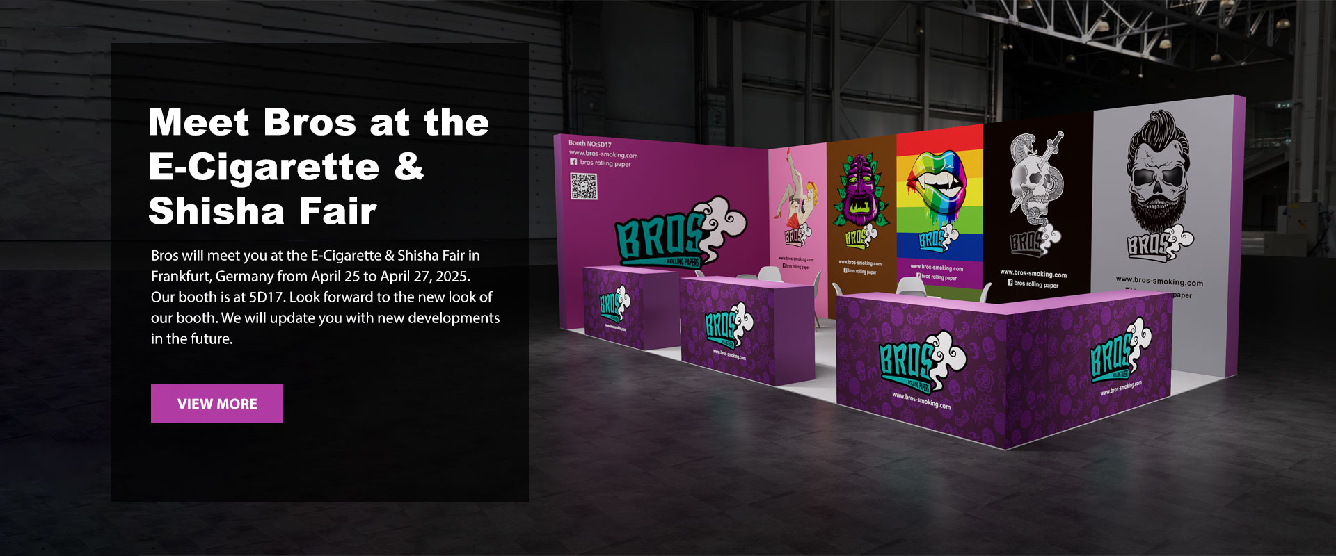 Conoce a Bros en la Feria de Cigarrillo electrónico y Shisha