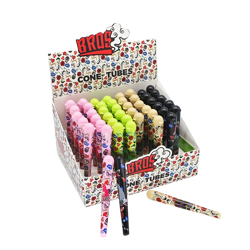 Tubos de plástico para embalaje de forma cónica Bros